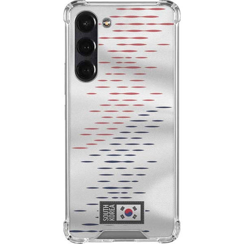 South Korea Soccer Flag Galaxy S24 FE Clear Case